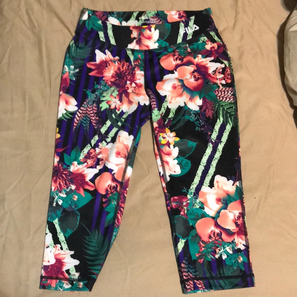 Fila running capris